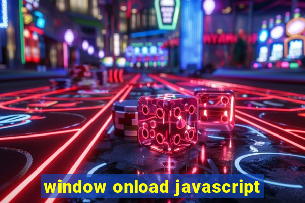 window onload javascript